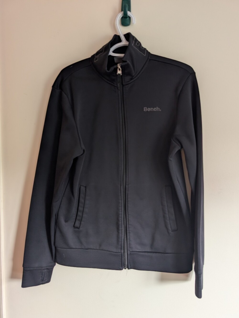 Bench Black Lightweight Full-Zip Shirt Jacket